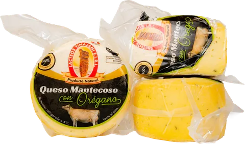 Queso mantecoso con orégano